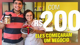 EMPRENDER com POUCO DINHEIRO. Com R$ 200 ele virou EMPRESÁRIO. #empreendedorismo