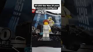 All LEGO 20 years anniversary Star Wars minifigures!