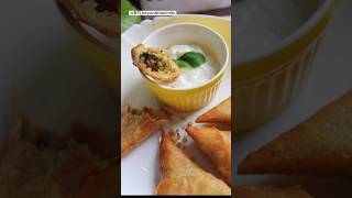 Ramadan series 21/30 | Street style qeema mini samosas #shorts #shortvideo #samosa #ramadan