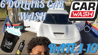 6 DOLLARS CAR WASH 🧼 STOP WASTING YOUR MONEY MOBILE CAR WASH #carwash #carwarzvideo #car