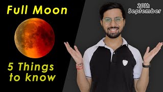 Full Moon 20 September 2021 In Pisces | 5 Things to Know in Hindi 🔮✨