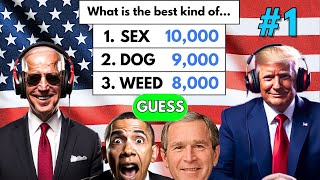 US Presidents Play GOOGLE FEUD 1