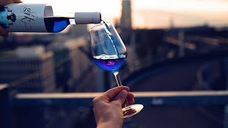 Синее вино! Blue wine!