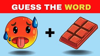 Can You Guess The WORD By Emoji? | Guess The Emoji 🤔