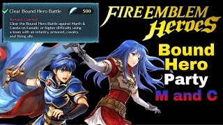 Bound Hero Battle Marth and Ceada (Bound Hero Party Quest) ~ Fire Emblem Heroes