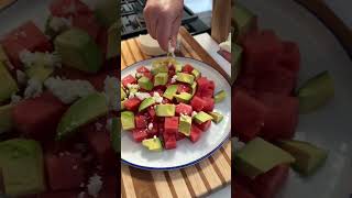 watermelon salad!