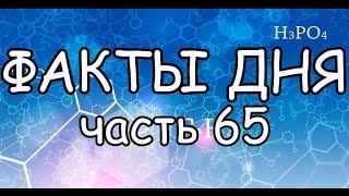 ФАКТЫ ДНЯ. Интересная информация для Вашего ума (Часть 65)