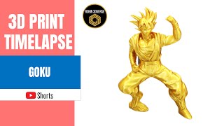 3D Printed Goku Timelapse 💛