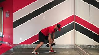 Bent Over Front Raise