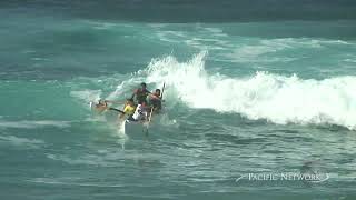 North Shore Oahu  - Canoe Surfing