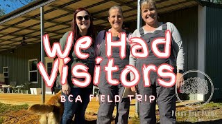 WE HAD VISITORS BCA FIELD TRIP