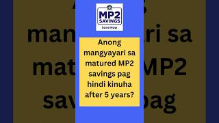 What will happen to matured MP2 savings if not claimed? #mp2 #mp2savings