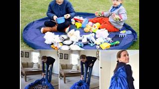 Portable Kids Play Mat & Storage Bag -1.5m Diameter