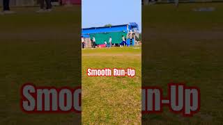 Smooth Run-Up followed by bowling action| Nagpur cricket ground #cricket #shorts #ipl