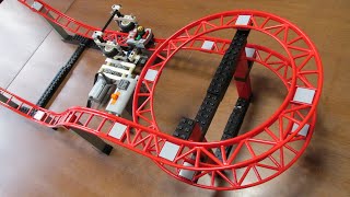 Lego Roller Coaster Test 4