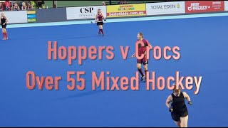 Hoppers v Crocs. Over 55 Mixed Hockey. Gold Coast 2021