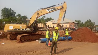 Travaux d'addiction d'eau à Mbujimayi sont fin prêt !!! ma ville se transforme