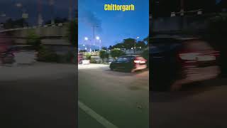 chittorgarh night road ✨️ chittorgarh status #shorts #nightview #status