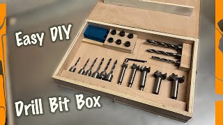 Drill Bit Box | DIY Storage