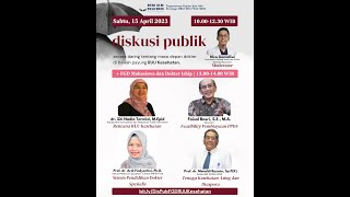 Diskusi Publik "Masa Depan Dokter di Bawah Payung RUU Kesehatan:Cerah atau Kelam?" BEM IKM FKUI 2023