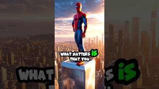 were you perfect from the start? #youtube #spiderman #motivation #youtubeshorts #fyp