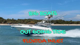 OUT GOING TIDE FT. PIERCE FLORIDA INLET #inlet #florida #boating