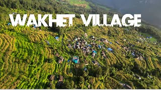 Wakhet village with Banaun basketball team #droneshots  learning basketball