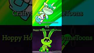 Hoppy | GameToons vs Craftycorn | GameToons #gametoons #smilingcritters #poppyplaytimechapter3