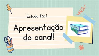 Apresentação do Canal