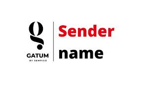 GATUM | Control of the sender's name | English subtitles