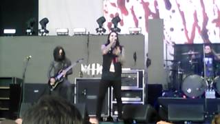 Motionless in white @ summer last stand,Tampa 2015