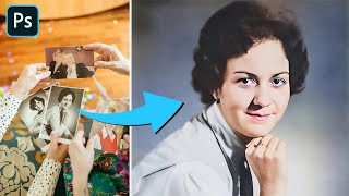 Restore Old Photo - Best Photoshop Tutorial