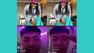 Kai Cenat Surprises Ray In Taiwan For Graduation! | IG Live May 30, 2024