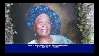 MRS RUFINA DUROGBOLA OGUNLESI BURIAL AND THANKSGIVING SERVICE