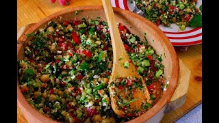 Healthy quinoa salad (HOW TO MAKE)