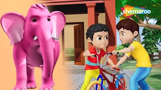 Chunnu Munnu 3D Rhymes + 🐘 Ek Motta Hathi 3D Rhyme & more 3D Bengali Rhymes collection for kids