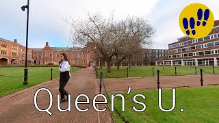 Walking in Queen's University Belfast