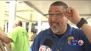 WSVN 7 | Feeding South Florida's Government Shutdown Relief Efforts