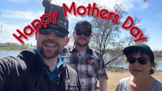 Mother's day fishing in Brooks! Did you see how many fish she catches?