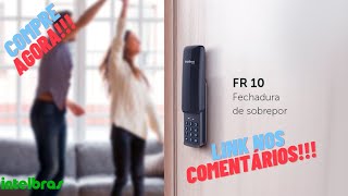 COMPRE AGORA!!! Fechadura Digital Para Uso Interno e Externo FR 10 Preto Intelbras #amazon #casa