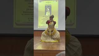 Mohiniyattam Classical Dance | Vidushi Dr Rachitha Ravi | MNIT Jaipur