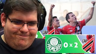 CASIMIRO REAGE A PALMEIRAS 0X2 ATHLETICO-PR | MELHORES MOMENTOS #casimiro