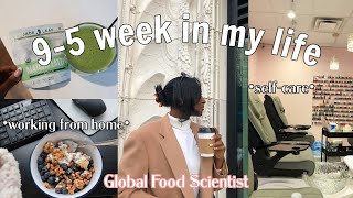 Food Scientist | WEEKLY WORK VLOG: balancing wellness, living alone, raw material project + more