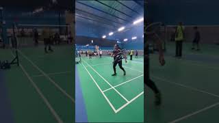 Fun badminton Ilusa di GOR Kranggan .