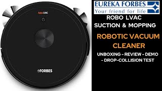 Eureka Forbes Robo LVAC Voice Vacuum Cleaner⚡️Unboxing-Review-Demo-Anti Drop-Collision Test(Hindi)