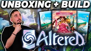 J' OUVRE QUELQUES BOOSTERS POUR BUILDER MON PREMIER DECK ALTERED TCG !