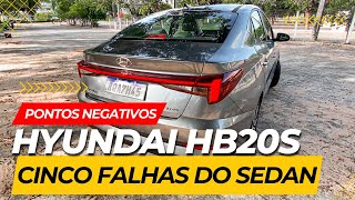 Hyundai HB20S 2024: cinco DETALHES e pontos NEGATIVOS do sedan rival de VW Virtus e Honda City