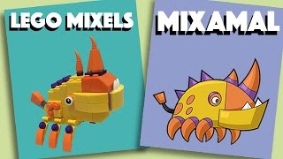 LEGO Mixels -  Mixamal Borers - Stop Motion Build (How to Build)