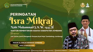 ISRA MI'RAJ NABI MUHAMMAD SAW 1445 H. KANTOR KEMENTERIAN AGAMA KABUPATEN JOMBANG