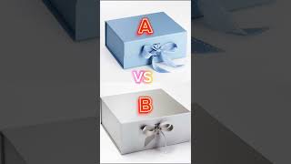 choose your box A VS B #viralvideo #giftbox #youtubeshort #gift #choosebox #youtube